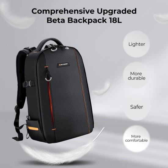 K&F Concept Backpack 18L Nature Wander 05 (Black)